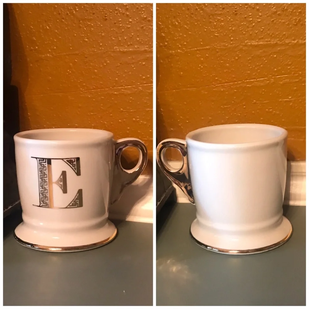 Anthropologie Monogram Mug